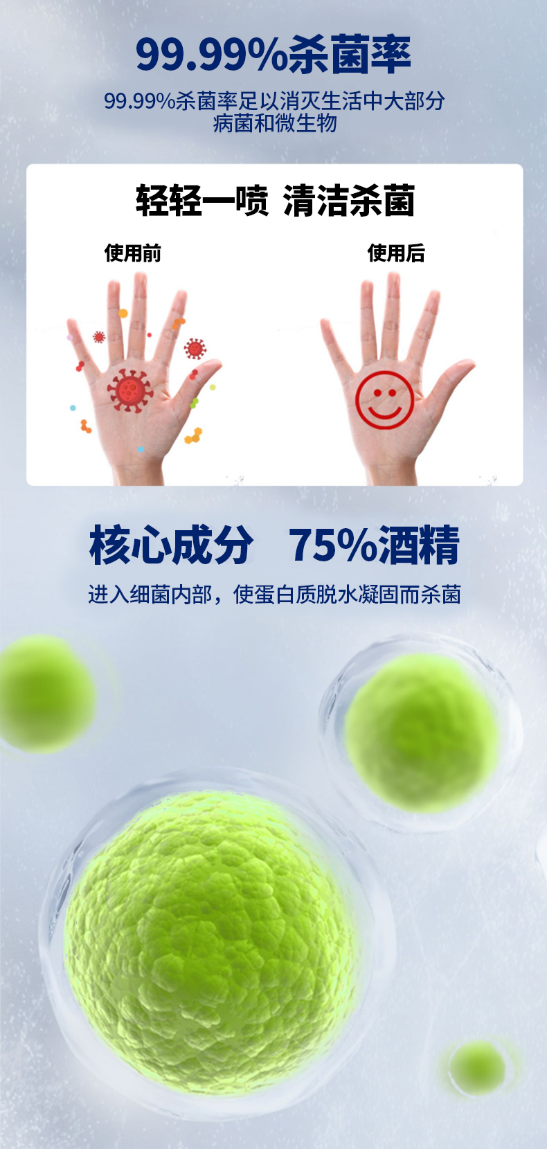 酒精消毒喷雾